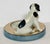 1950s Japanese Lusterware Jack Russell Terrier Catchall For Sale - Image 5 of 10