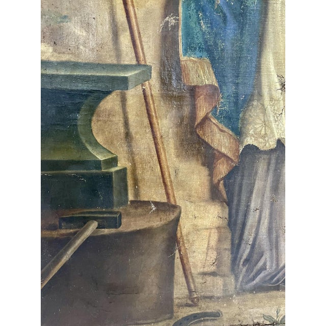 Saint Eligius, 1790, Large Oil on Canvas For Sale - Image 13 of 18