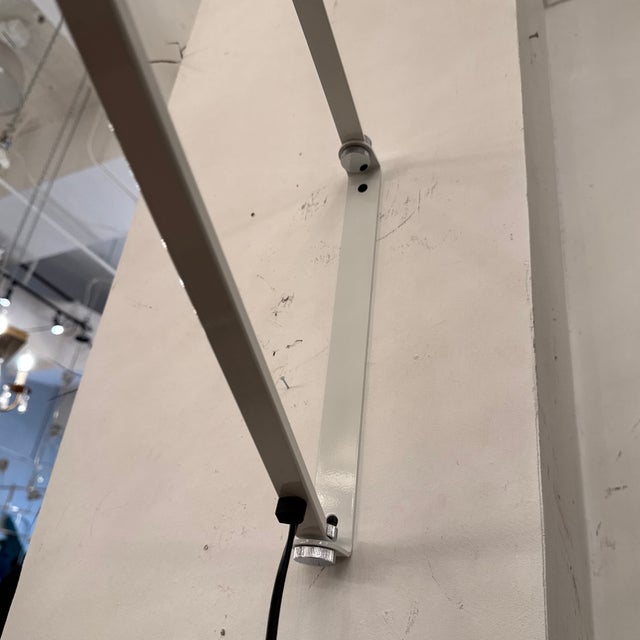 Mid-Century Modern Paolo Rizzatto for Flos 265 White Wall Lamp For Sale - Image 11 of 12