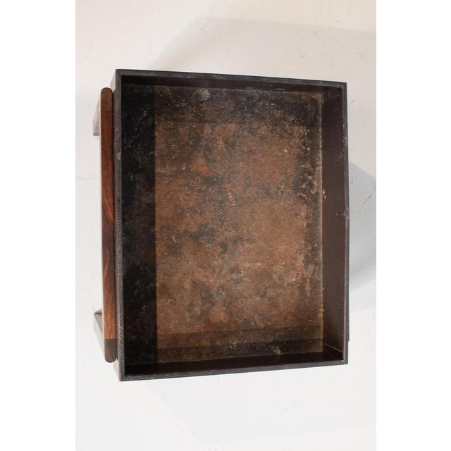 Brown Mid-Century Rosewood Planter For Sale - Image 8 of 9