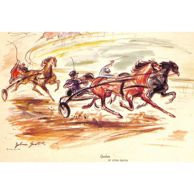 John Groth Publisher: Argosy Picture Publishing Co., Inc 1953 Art Sz: 11"H x 14"W