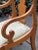 Mid 20th Century Empire Style Solid Maple Armchairs - A Pair For Sale - Image 4 of 12