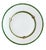 French 1990s Christofle PorcelainRuban Vert/Gold Knots 6.25" Bread Plates - Set of 4 Discontinued For Sale - Image 3 of 5
