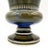 Blue 1950s Wade Pottery Ireland Blue Pedestal Shamrock Vase, Irish Porcelain Urn - Neoclassical / Traditional / English Country For Sale - Image 8 of 15