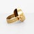 Retro 18k Signet Ring With an Ancient Athenian Drachma Coin For Sale - Image 11 of 15