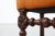 Wood Louis XIII Walnut Stool with Carved Turned Stretchers and Upholstered Seat, France, 1600s For Sale - Image 7 of 12