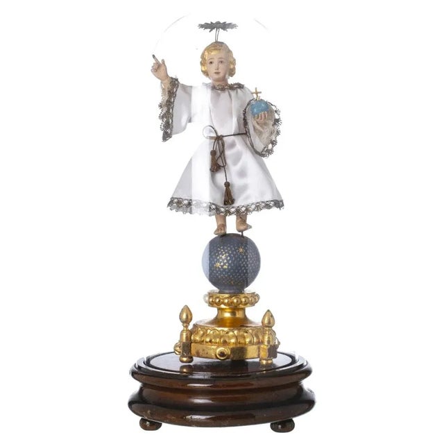 Child Jesus Savior of the World, 18th Century For Sale - Image 6 of 6