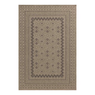 Chris Loves Julia x Loloi Providence Charcoal / Dove 5'-0" x 7'-7" Area Rug For Sale