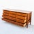 Restored 1950s Mount Airy Walnut & Brass Sculptural Mid Century Lowboy Dresser, Attributed For Sale In Los Angeles - Image 6 of 12