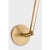 Modern Kelly Wearstler for Visual Comfort Signature Cona Large Sconce in Antique-Burnished Brass For Sale - Image 3 of 6