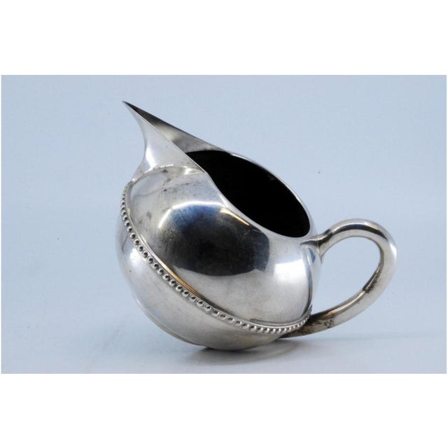 Metal Silver Teapot with Raised Surround on the Frieze For Sale - Image 7 of 9