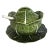Belo Faiancas Portugal Green Cabbage Soup Tureen With Platter & Spoon For Sale