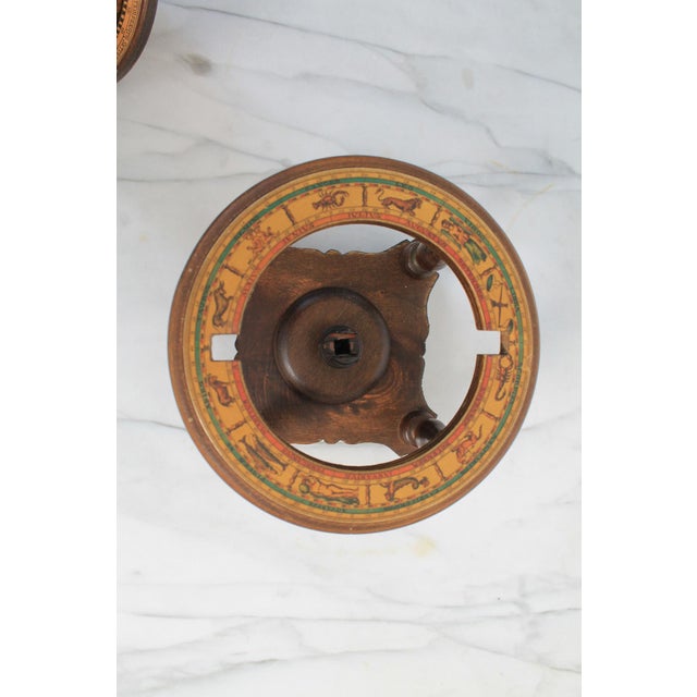Vintage Italian World Desk Globe For Sale - Image 11 of 15