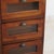 Grocers Cabinet in Oak with Folding Drawers, 1890s For Sale - Image 6 of 11
