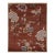 Rug & Kilim’s Chinese Art Deco Inspired Rug in Rust, Vibrant Florals & Figurals For Sale