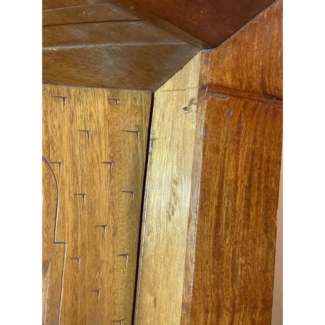 Antique Hand Carved Wood Wall Sculpture Religious Catholic DaVinci's Last Supper For Sale - Image 10 of 10