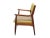 Vintage American Mid-Century Solid Walnut Office/Conference Armchair For Sale In Chicago - Image 6 of 12
