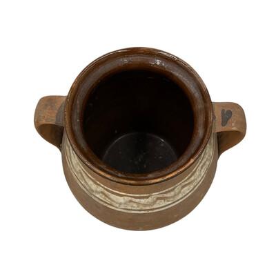 Early 20th Century Antique Hungarian Folk Art Cooking Pottery For Sale - Image 5 of 5