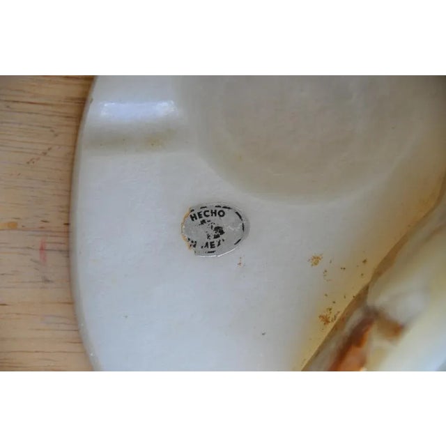 Unique Art Deco Style Onyx Sculpture Which May Be Used as a Candle Holder or Ashtray For Sale - Image 11 of 13