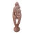 1980s Haeger Man and Woman Postmodern Ceramic Light Pink Sculpture For Sale