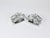 1970s Facetted Crystal & Chrome Sconces / Prism Glass Wall Lights attributed to Kinkeldey, 1970s, Set of 2 For Sale - Image 5 of 18