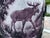 Gold Moser Harrach Amethyst Cameo Vase with Engraved Elk by Gunter For Sale - Image 8 of 18