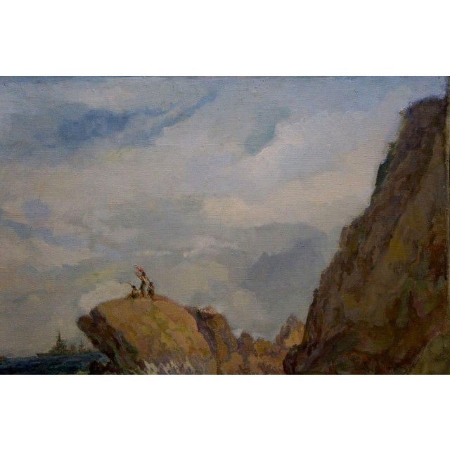 Oil Painting Raging Pestilence O. Stoyanova For Sale - Image 4 of 8
