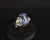 Metal Late 20th Century Fine 9.91ct Gia Ceylon No Heat Sapphire 0.74ct Diamond Platinum Ring Size 6.25 For Sale - Image 7 of 18