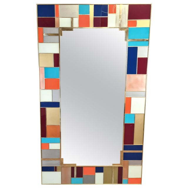 Murano Mirrors with Brass Inserts from Justfurnituress SRL For Sale - Image 6 of 6