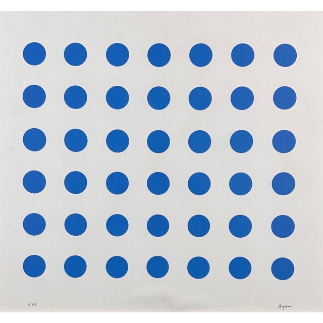 This is not a print you hang and forget. Agam designed it to be touched, rearranged, and transformed by you. The magnetic...