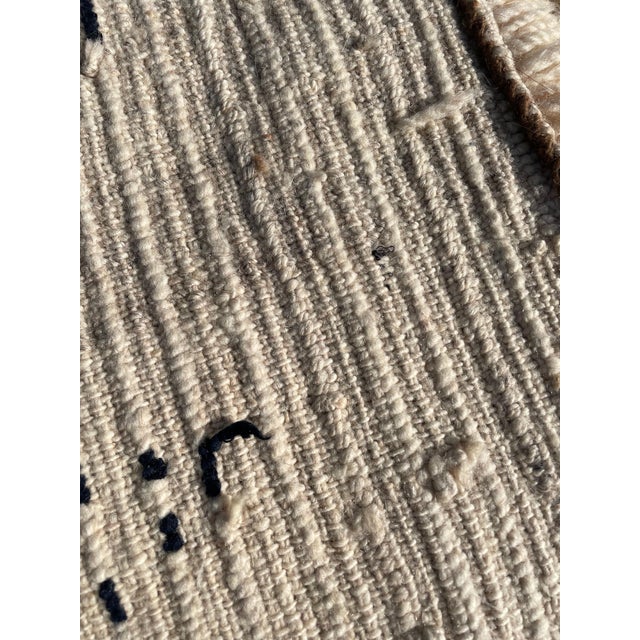 Textile Berber Moroccan Azilal Wool Rug For Sale - Image 7 of 9