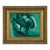 Vintage Botanical Oil Painting in Gilt Frame For Sale