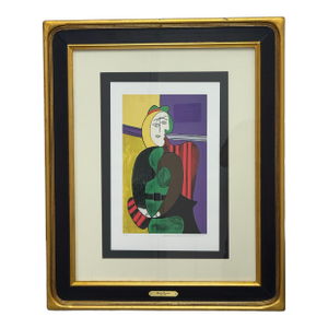 Pablo Picasso Framed Limited-Edition “Untitled” Lithograph Edition 290 of 500