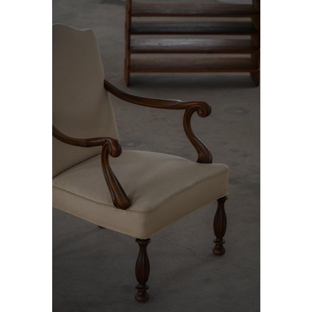 Early 20th Century Art Nouveau Danish Easy Chairs, 1920s, Set of 2 For Sale - Image 11 of 18