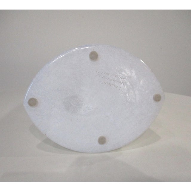 Large Kosta Boda Catwalk Vase by Kjell Engman Sweden For Sale - Image 10 of 11