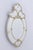 Glass Mid-Century Venetian Oval Murano Glass Mirror, 1960 For Sale - Image 7 of 12