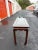 Glass Top Wood Console Table For Sale In Philadelphia - Image 6 of 8