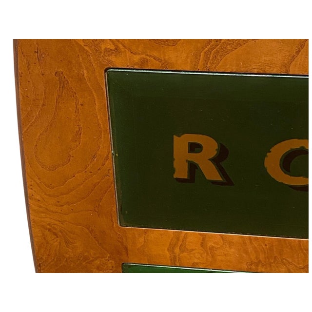 Large Vintage Wooden Shop Sign, 1950s For Sale - Image 4 of 14