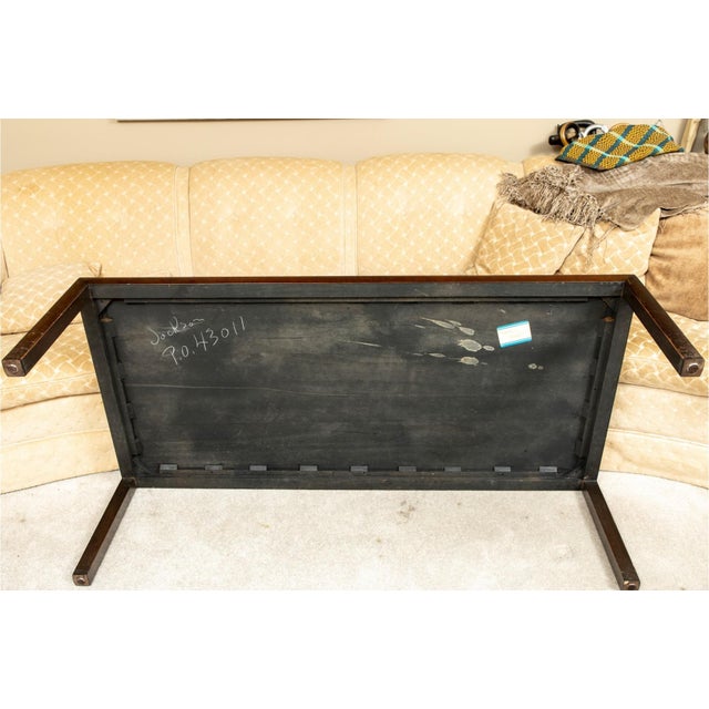 Wood John Richard’s Parson Style Coffee Table For Sale - Image 7 of 7