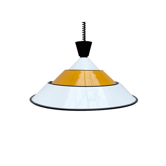 Mid-Century Space Age Italian Pendant Lamp, 1960s For Sale