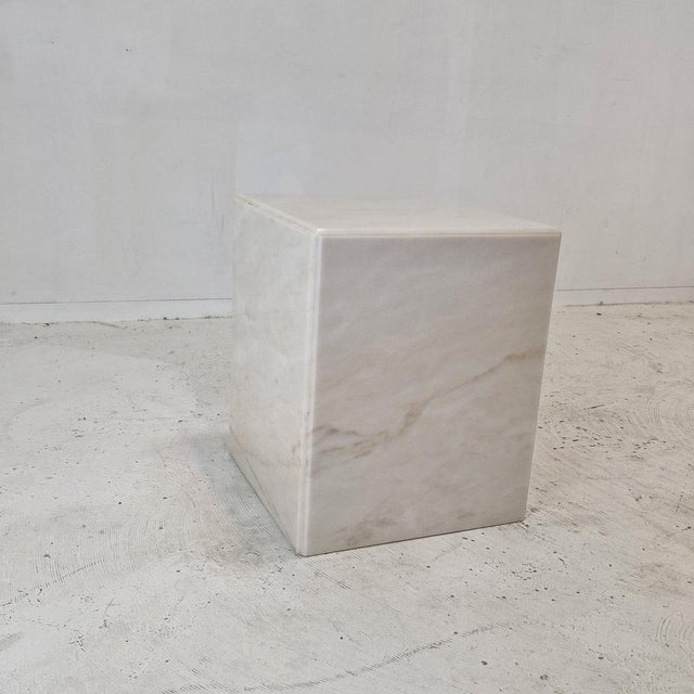 1980s Italian Marble Pedestal, 1980s For Sale - Image 5 of 14