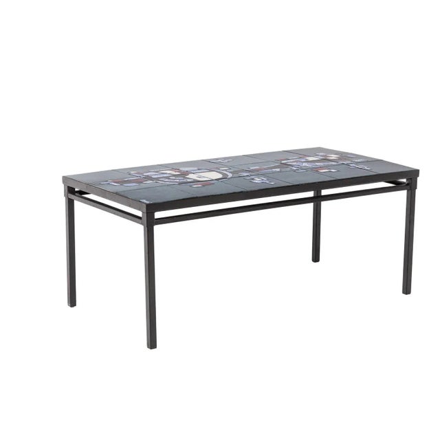 Coffee Table in Ceramic, 1950s For Sale - Image 11 of 11