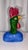 Late 20th Century Hand-Painted Italian Majolica Anthropomorphic Rooster and Hen Busts by Turtle and Crane - Palm Beach Regency Whimsy For Sale - Image 10 of 12