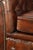Chesterfield Style Brown Leather Sofa For Sale - Image 15 of 18