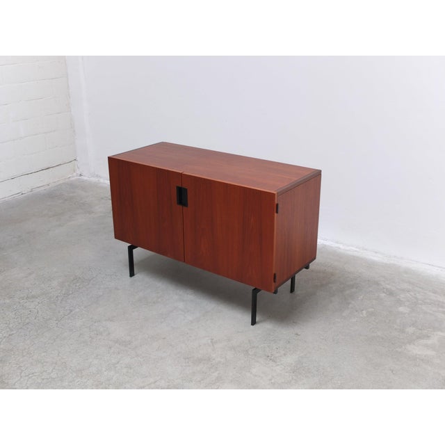 Black Vintage DU02 Sideboard by Cees Braakman for Pastoe, 1958 For Sale - Image 8 of 17