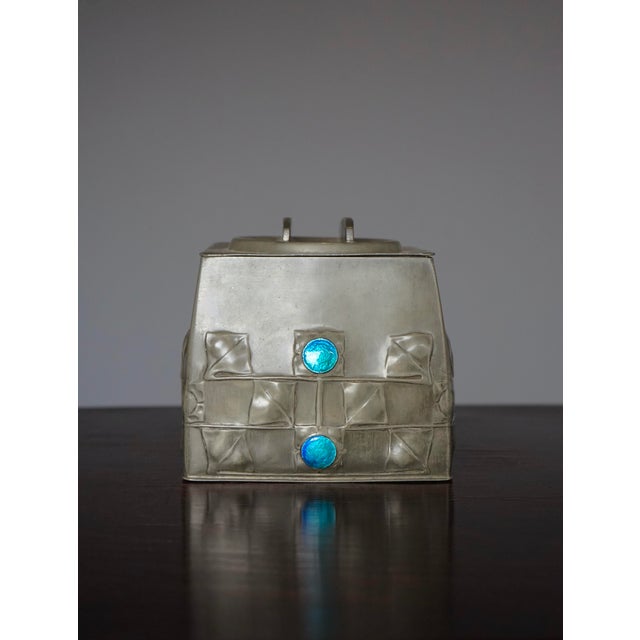 Arts & Crafts Pewter Box by Archibald Knox for Liberty of London, 1890s For Sale - Image 9 of 15