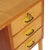 - In the style of Carlo di Carli - Solid beech structure - Applied maple and mahogany - 3 drawers with lacquered steel...