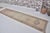 Turkish Vintage Faded Turkish Oushak Long Runner Rug With Ombre Abrash and Indigo Borders For Sale - Image 3 of 10
