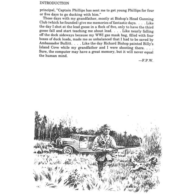 Paper "The Waterfowl Gunner's Book: An Anthology" 1979 Williamson, F. Phillips For Sale - Image 7 of 13