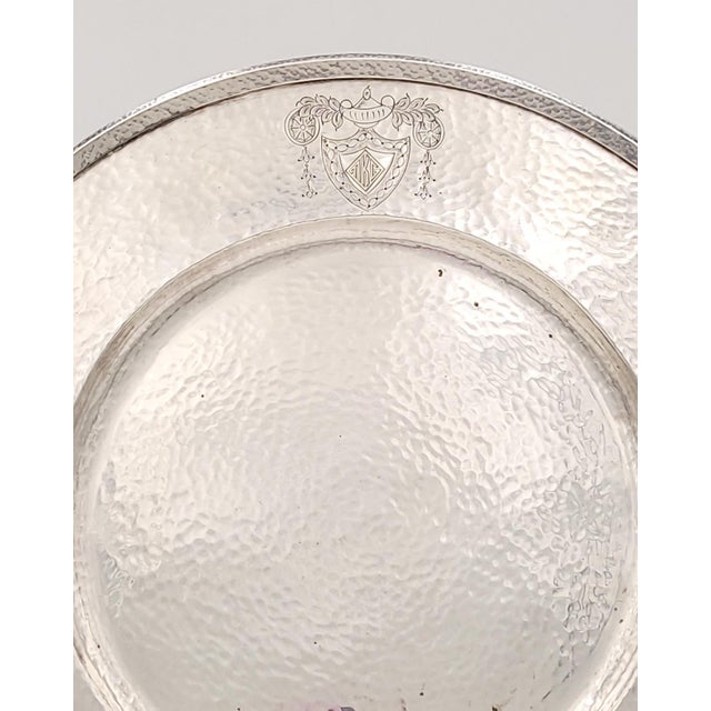 Metal Set of Four Rogers Brothers Silver Plates For Sale - Image 7 of 9